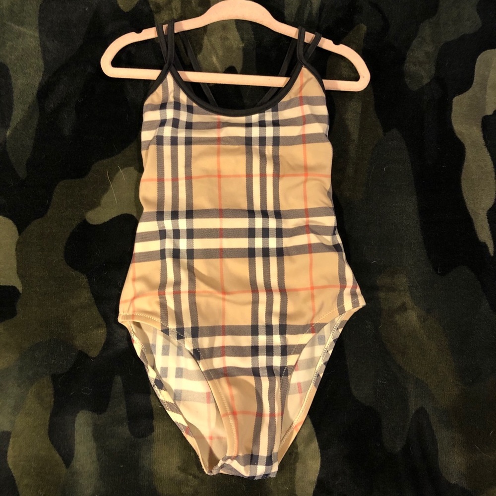 Authentic Girls Burberry Bathing Suit